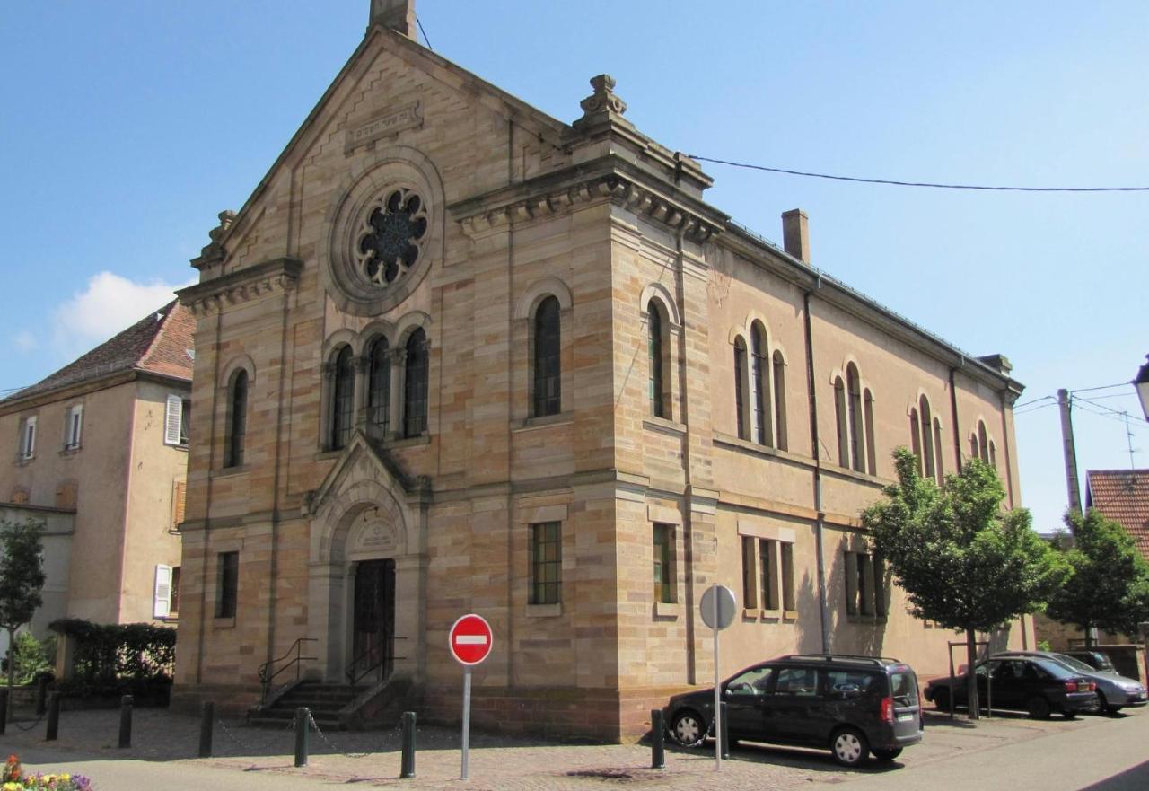 Chambres D'Hotes Ancienne Synagogue Rosheim Exteriör bild